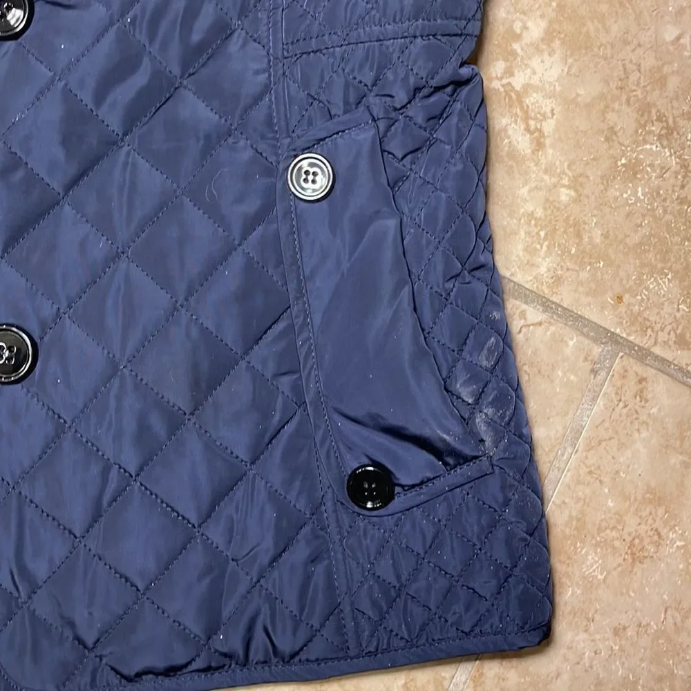 Liz Claiborne black quilted jacket